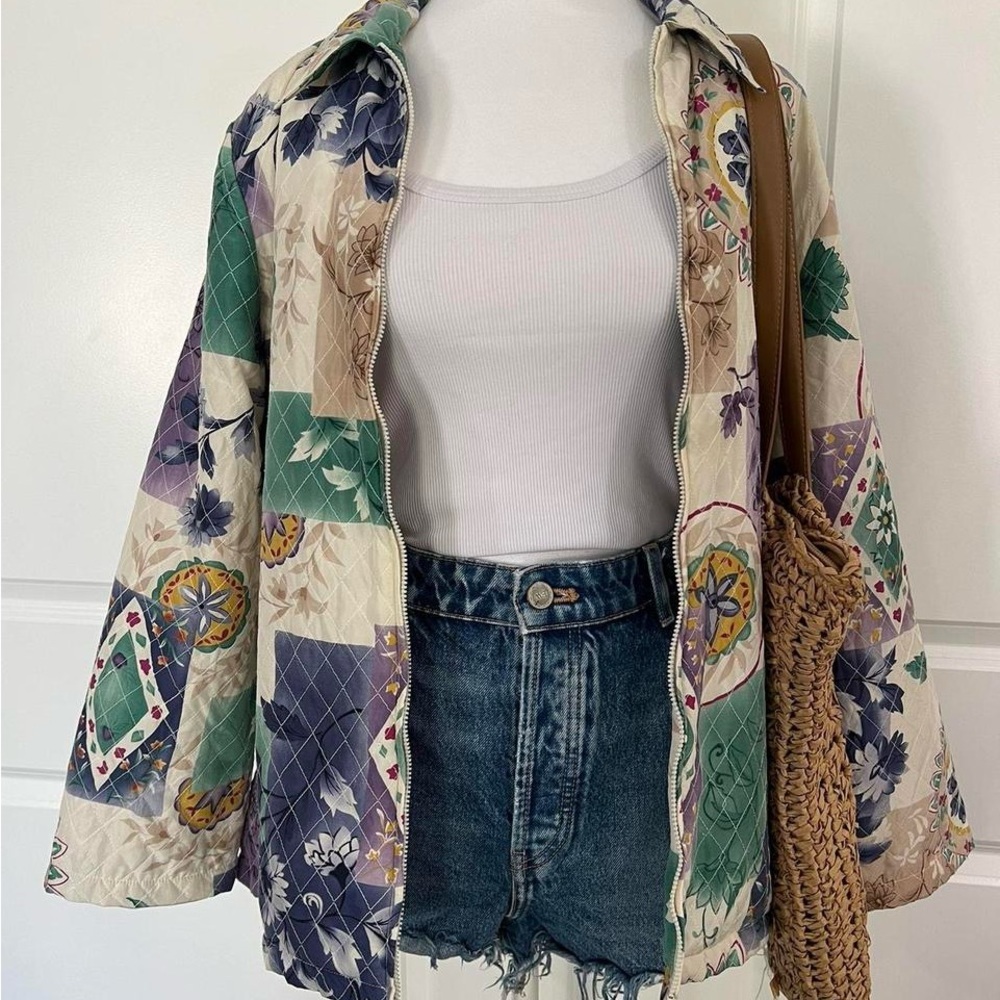 Vintage Alfred Dunner quilted jacket